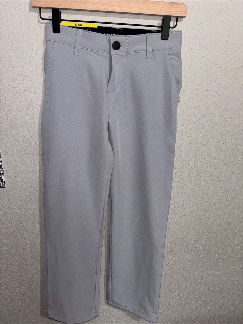 Hurley - Boys Straight-Leg performance chino Pants (size 7/8)